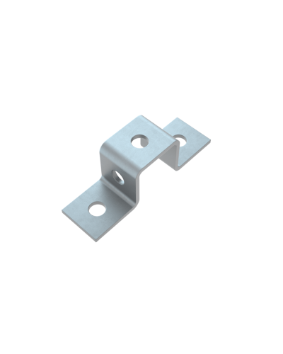 Прямоугольная скоба для страт-профиля 41х41 мм HD85 КМ-профиль (PS41-41 HD85) в Благовещенске Держатели, клипсы, скобы Pintop.ru