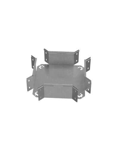 Х-разветвитель 100х100 мм ПЛЮС HD85 КМ-профиль (XDplus100-100 HD85) в Благовещенске Аксессуары для лотков Pintop.ru