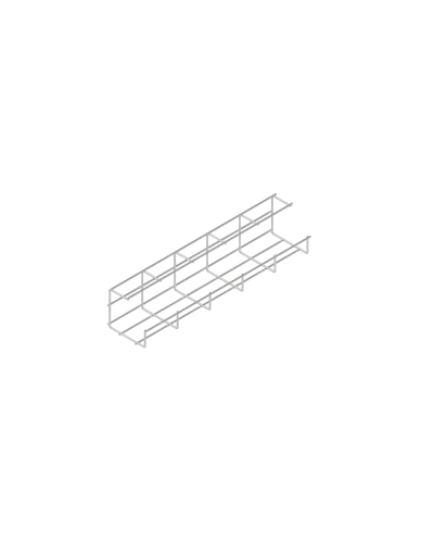 G-образный проволочный лоток 110х115 L3000 мм КМ-Профиль (PLG110-115-3000) в Благовещенске Кабельные лотки Pintop.ru