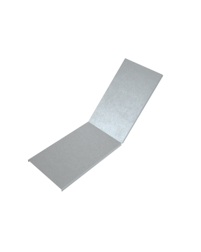 Крышка лестничного вертикального внутреннего угла 45 гр. 700 мм HD85 КМ-профиль (KLNL45-700 HD85) в Благовещенске Аксессуары для лотков Pintop.ru