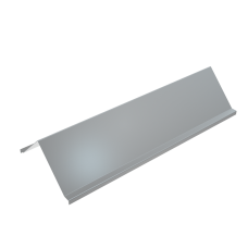 Крышка лотка двускатная 600х1,0 L3000 мм HD85 КМ-профиль (KLZ600-1.0-3000 HD85)