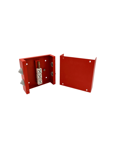 Коробка распределительная огнестойкая КРОПС, IP41, габаритные размеры 200х200х80 мм, для кабелей сечением до 25 мм2, 6 клемм КМ-Профиль (FRJB-KM-ST3-25-06-КРОПС-IP41) в Благовещенске Распределительные коробки Pintop.ru