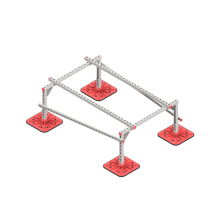 Опорная конструкция для установки оборудования TECHNORAPTOR FOOT 1000х1500 HD КМ-профиль (KM-TR-F-SSEI-1000-1500 HD)
