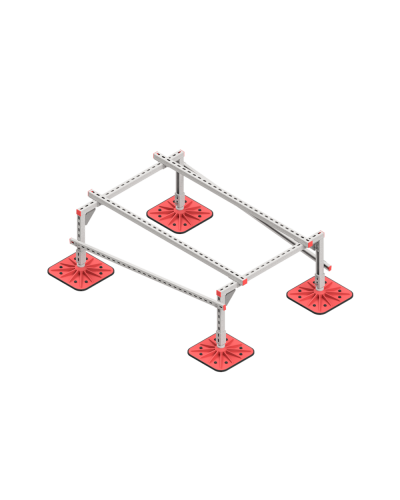 Опорная конструкция для установки оборудования TECHNORAPTOR FOOT 1000х1500 HD КМ-профиль (KM-TR-F-SSEI-1000-1500 HD) в Благовещенске Системы видеонаблюдения Pintop.ru