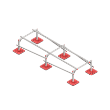Опорная конструкция для установки оборудования TECHNORAPTOR FOOT 1000х3000 КМ-профиль (KM-TR-F-SSEI-1000-3000)
