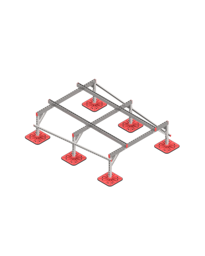 Опорная конструкция для установки оборудования TECHNORAPTOR FOOT 1500х2000 тип 2 HD КМ-профиль (KM-TR-F-SSEI-1500-2000-2 HD) в Благовещенске Системы видеонаблюдения Pintop.ru