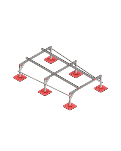 Опорная конструкция для установки оборудования TECHNORAPTOR FOOT 1500х2500 HD КМ-профиль (KM-TR-F-SSEI-1500-2500 HD) в Благовещенске Системы видеонаблюдения Pintop.ru