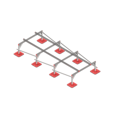 Опорная конструкция для установки оборудования TECHNORAPTOR FOOT 1500х3500 HD КМ-профиль (KM-TR-F-SSEI-1500-3500 HD)