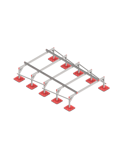 Опорная конструкция для установки оборудования TECHNORAPTOR FOOT 2000х3000 тип 2 HD КМ-профиль (KM-TR-F-SSEI-2000-3000-2 HD) в Благовещенске Системы видеонаблюдения Pintop.ru