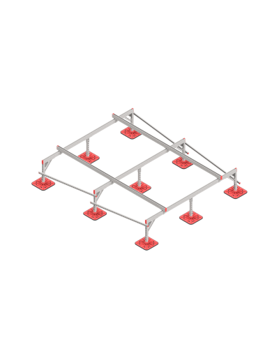 Опорная конструкция для установки оборудования TECHNORAPTOR FOOT 2500х3000 тип 1 HD КМ-профиль (KM-TR-F-SSEI-2500-3000-1 HD) в Благовещенске Системы видеонаблюдения Pintop.ru