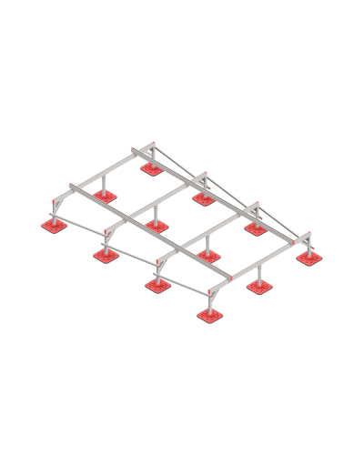 Опорная конструкция для установки оборудования TECHNORAPTOR FOOT 2500х4000 HD КМ-профиль (KM-TR-F-SSEI-2500-4000 HD) в Благовещенске Системы видеонаблюдения Pintop.ru
