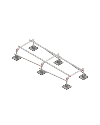 Опорная конструкция для установки оборудования TECHNORAPTOR STEELFOOT 1000х3000 HD КМ-профиль (KM-TR-STF-SSEI-1000-3000 HD) в Благовещенске Системы видеонаблюдения Pintop.ru