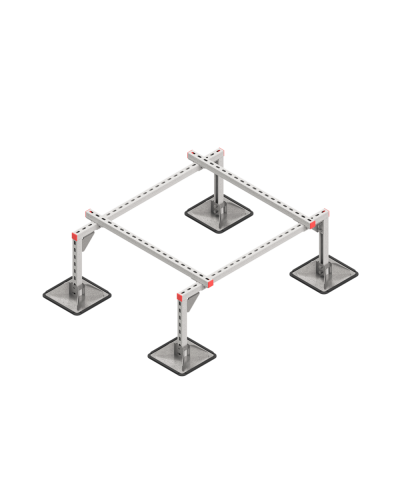 Опорная конструкция для установки оборудования TECHNORAPTOR STEELFOOT 1200х1000 КМ-профиль (KM-TR-STF-SSEI-1200-1000) в Благовещенске Системы видеонаблюдения Pintop.ru
