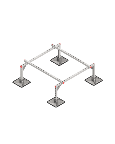 Опорная конструкция для установки оборудования TECHNORAPTOR STEELFOOT 1200х1200 HD КМ-профиль (KM-TR-STF-SSEI-1200-1200 HD) в Благовещенске Системы видеонаблюдения Pintop.ru