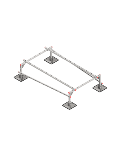 Опорная конструкция для установки оборудования TECHNORAPTOR STEELFOOT 1200х2000 тип 1 HD КМ-профиль (KM-TR-STF-SSEI-1200-2000-1 HD) в Благовещенске Системы видеонаблюдения Pintop.ru