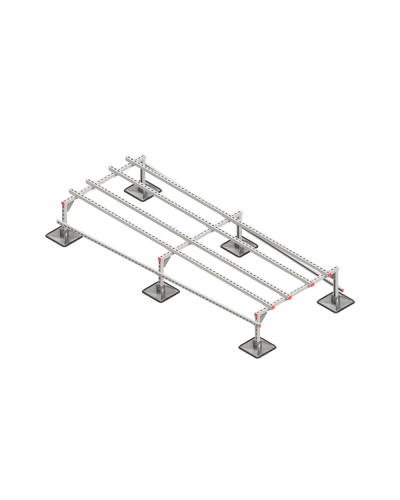 Опорная конструкция для установки оборудования TECHNORAPTOR STEELFOOT 1200х3000 тип 2 HD КМ-профиль (KM-TR-STF-SSEI-1200-3000-2 HD) в Благовещенске Системы видеонаблюдения Pintop.ru