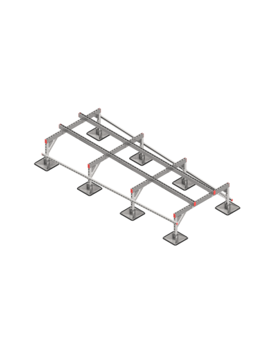 Опорная конструкция для установки оборудования TECHNORAPTOR STEELFOOT 1200х3000 тип 3 КМ-профиль (KM-TR-STF-SSEI-1200-3000-3) в Благовещенске Системы видеонаблюдения Pintop.ru