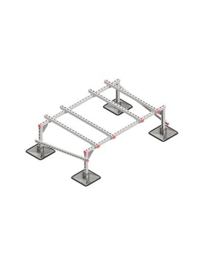 Опорная конструкция для установки оборудования TECHNORAPTOR STEELFOOT 1500х1000 тип 2 КМ-профиль (KM-TR-STF-SSEI-1500-1000-2) в Благовещенске Системы видеонаблюдения Pintop.ru