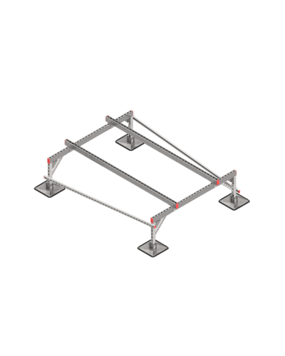 Опорная конструкция для установки оборудования TECHNORAPTOR STEELFOOT 1500х2000 тип 1 HD КМ-профиль (KM-TR-STF-SSEI-1500-2000-1 HD) в Благовещенске Системы видеонаблюдения Pintop.ru