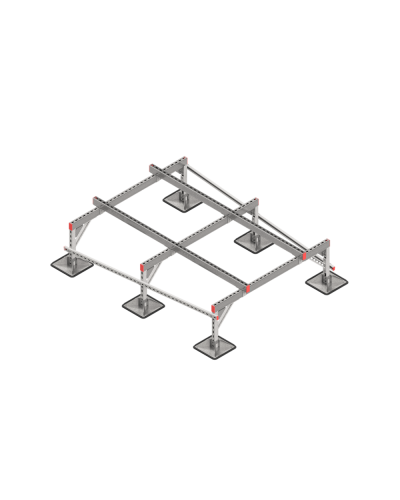 Опорная конструкция для установки оборудования TECHNORAPTOR STEELFOOT 1500х2000 тип 2 КМ-профиль (KM-TR-STF-SSEI-1500-2000-2) в Благовещенске Системы видеонаблюдения Pintop.ru