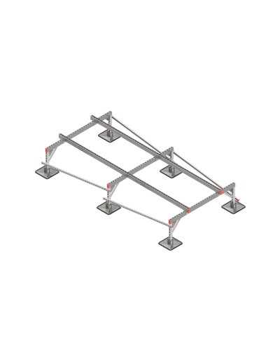 Опорная конструкция для установки оборудования TECHNORAPTOR STEELFOOT 1500х3000 тип 1 HD КМ-профиль (KM-TR-STF-SSEI-1500-3000-1 HD) в Благовещенске Системы видеонаблюдения Pintop.ru