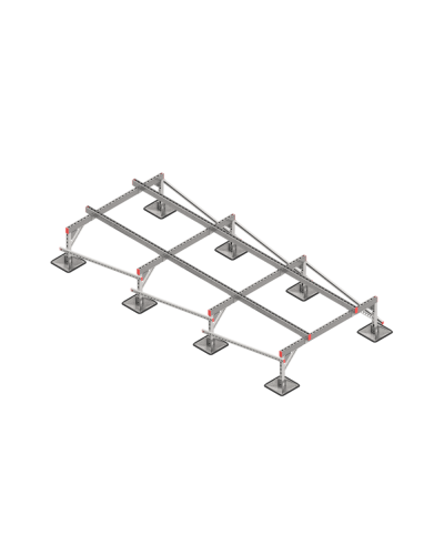 Опорная конструкция для установки оборудования TECHNORAPTOR STEELFOOT 1500х3500 HD КМ-профиль (KM-TR-STF-SSEI-1500-3500 HD) в Благовещенске Системы видеонаблюдения Pintop.ru