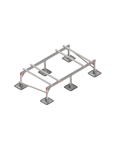 Опорная конструкция для установки оборудования TECHNORAPTOR STEELFOOT 2000х1200 HD КМ-профиль (KM-TR-STF-SSEI-2000-1200 HD) в Благовещенске Системы видеонаблюдения Pintop.ru