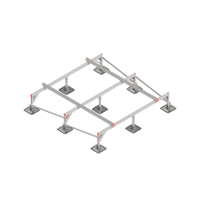 Опорная конструкция для установки оборудования TECHNORAPTOR STEELFOOT 2500х2500 КМ-профиль (KM-TR-STF-SSEI-2500-2500)