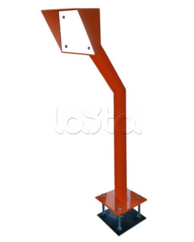 Стойка для считывателя Аякс 150х150 мм, черная, Базовая, наклонная в Благовещенске Дополнительное оборудование для СКУД Pintop.ru