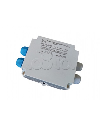 Барьер искрозащиты Магнито-контакт «АБИ-2» (12В, 300мА, IP66) в Благовещенске Комутационные взрывозащищенные коробки Pintop.ru