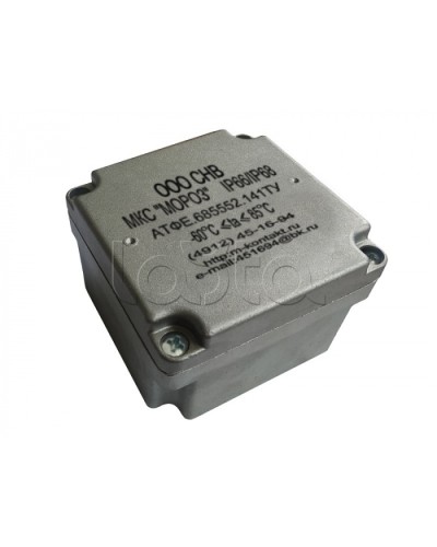 Коробка соединительная Магнито-контакт МКС 1В «МОРОЗ» IP66/IP68 с DIN-рейкой в Благовещенске Комутационные взрывозащищенные коробки Pintop.ru