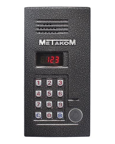 Блок вызова домофона Метаком MK2012-RFE в Благовещенске Блоки вызова многоабонентные Pintop.ru