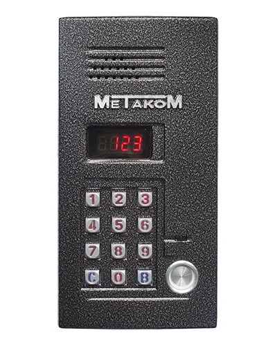 Блок вызова домофона Метаком MK2012-TM4EVN в Благовещенске Блоки вызова многоабонентные Pintop.ru