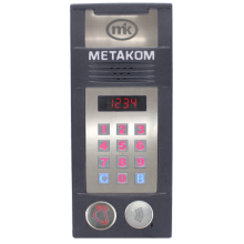 Многоабонентый антивандальный блок вызова Метаком MК2018-RFMFС