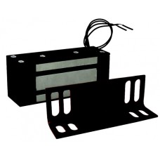 Замок электромагнитный Олевс М1-200 с уголком черный