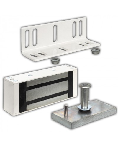 Замок электромагнитный Олевс М1-400 серый в Благовещенске Электромагнитные замки Pintop.ru