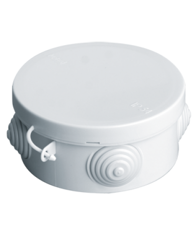 Коробка распаячная, с эластичными мембранными вводами, 85x40 (120 шт/уп) ПожТехКабель 040-039 в Благовещенске Распределительные коробки Pintop.ru