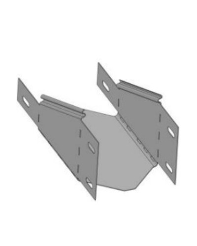 Редукция по высоте для лотка шириной 300 мм 100-50 (0,7) ПожТехКабель (580-005) в Благовещенске Аксессуары для лотков Pintop.ru