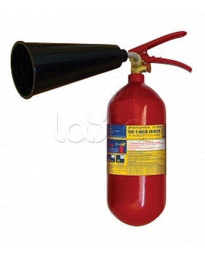 Огнетушитель ПОЖТЕХНИКА ОУ-6 -Морской ИНЕЙ (89В, до 10 000V) (баллон по ГОСТ 949) в Благовещенске Огнетушители Pintop.ru