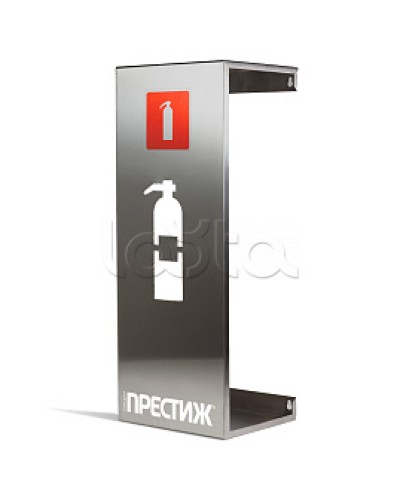 Подставка настенная под огнетушитель ПРЕСТИЖ-Н (скотч брайт) ПОЖТЕХНИКА в Благовещенске Аксессуары для огнетушителей Pintop.ru