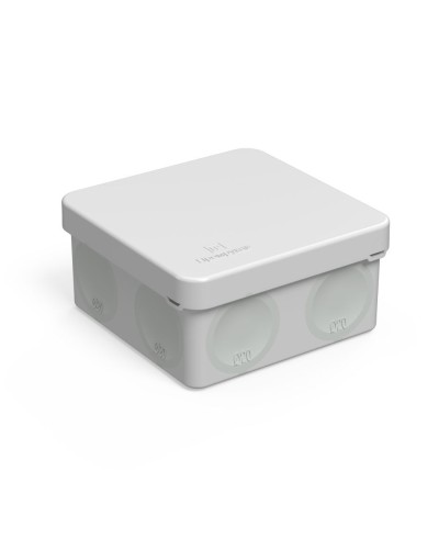 Коробка распред. 60-0210м двухкомп. безгалогенная (HF) 80х80х40 (8шт/уп) Промрукав (60-0210м) в Благовещенске Распределительные коробки Pintop.ru