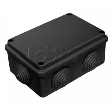 Коробка распределительная для о/п безгалогенная (HF) черная 120х80х50 (64шт/кор) Промрукав (40-0340-9005)