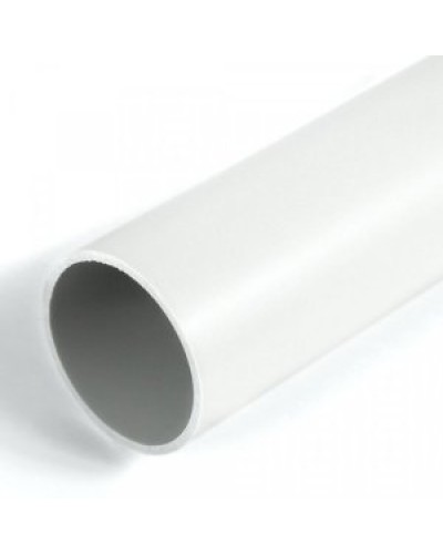 Труба жесткая ПВХ белая 3-х метровая д50 (30 м/уп) Промрукав PR05.0019 в Благовещенске Гладкая труба Pintop.ru