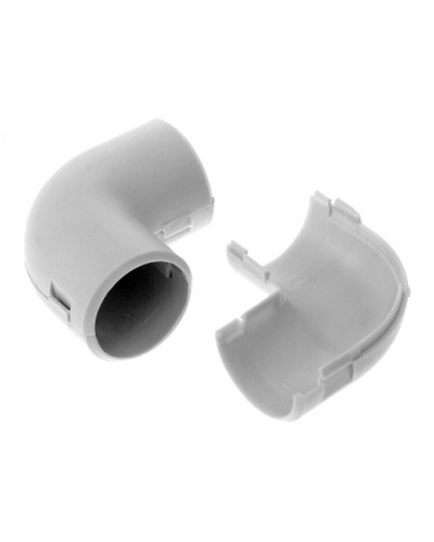 Соединитель угловой разборный д20 (50 шт/уп) Промрукав PR.07520 в Благовещенске Повороты, муфты, тройники Pintop.ru