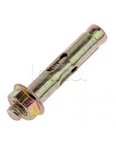 Анкерный болт с гайкой оцинкованный М8/10х60 (50 шт/уп) Промрукав (PR08.3671) в Благовещенске Крепеж Pintop.ru