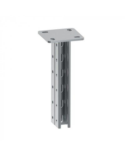 Стойка STRUT двойная HDZ ССД-41х41х2200 (2,5мм) Промрукав (PR08.8425) в Благовещенске Аксессуары для лотков Pintop.ru