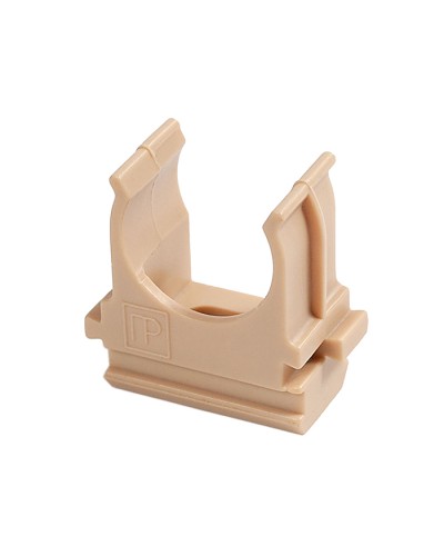 Крепёж-клипса для труб АБС-пластик сосна д25 в малой упаковке (10шт/500шт уп/кор) Промрукав (PR13.0056) в Благовещенске Держатели, клипсы, скобы Pintop.ru