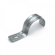 Скоба метал. однолапковая усиленная противопожарная СМОУ d31-32 мм (50шт/600шт уп/кор) Промрукав (PR13.02404)