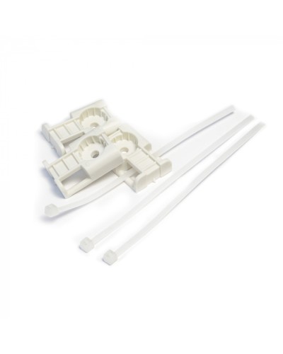 Комплекты крепления площадка для прямого монтажа белая со стяжкой 2,5х100 мм (100 шт) Промрукав (PR13.02512) в Благовещенске Аксессуары для кабель-канала Pintop.ru