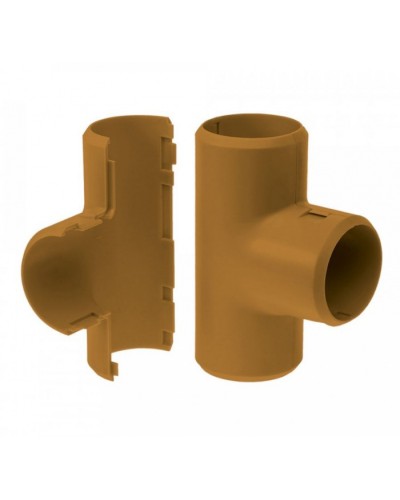 Тройник разборный бук д32 (1шт/200шт уп/кор) Промрукав (PR13.0258) в Благовещенске Повороты, муфты, тройники Pintop.ru